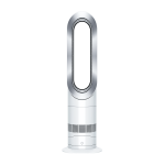 Dyson AM09WH Hot + Cool™ fan heater (White/Nickel)
