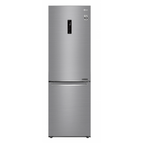 【Discontinued】LG M458SB 341L Double Door Refrigerator (Stainless Steel)
