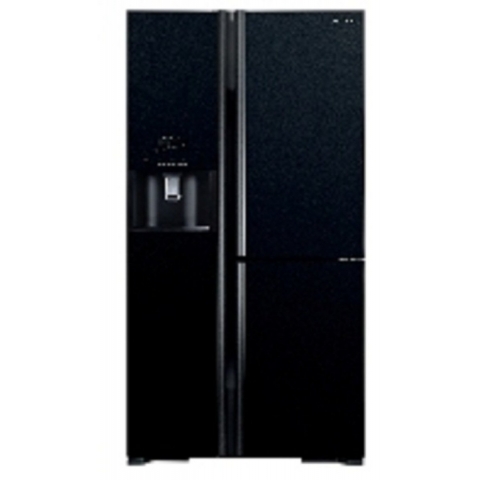 【已停產】Hitachi 日立 R-M700GP2H 584公升 對門式雪櫃 (黑影玻璃)
