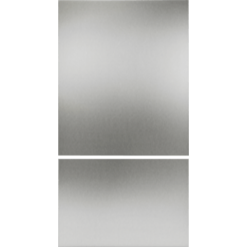 Gaggenau RA428910 Stainless steel door panels, handleless