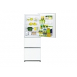 Panasonic NR-C340GH-W3 273L ECONAVI 3-door Refrigerator (Snow White)