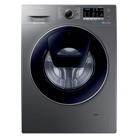 Samsung 三星 WW80K5210VX 8.0公斤 1200轉 前置式洗衣機 (鋼銀色)