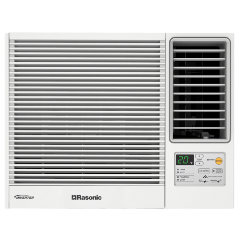 Rasonic 樂信 RC-HZ90Z 1.0匹 變頻冷暖窗口冷氣機 附遙控
