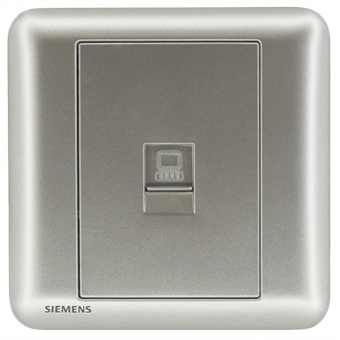 Siemens 西門子 5UH01623PC02 單位電腦插座 RJ45(銀)