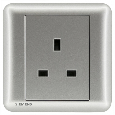 Siemens 西門子 5UB01113PC02 13A 單位插座(銀)