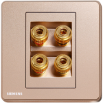 Siemens 5UH81823PC04 Audio Socket (gold)