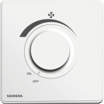 Siemens 西門子 5UH81213PC01 風扇轉速開關器 (白色)
