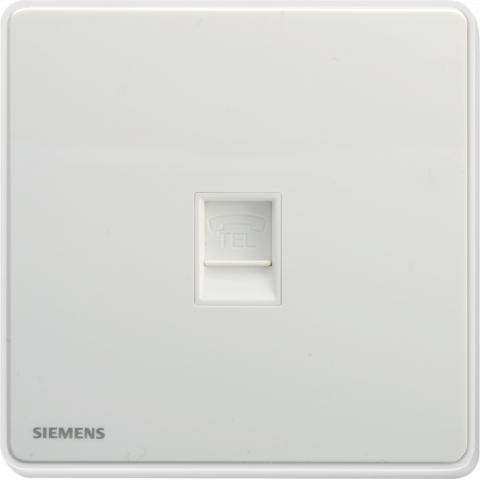 Siemens 西門子 5UH81613PC01 單位電話插座 RJ11 (白色)