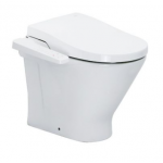 Roca 804025005+3470N7 The Gap Round Rimless Wall mounted floor toilet with electronic toilet board set