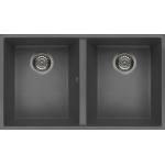 Elleci QUADRA350U Granite Undertop Sink Bowl (Grey)