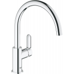 Grohe 31367000 Bauedge High Body Kitchen Basin Faucet (Cool and Heat Water)