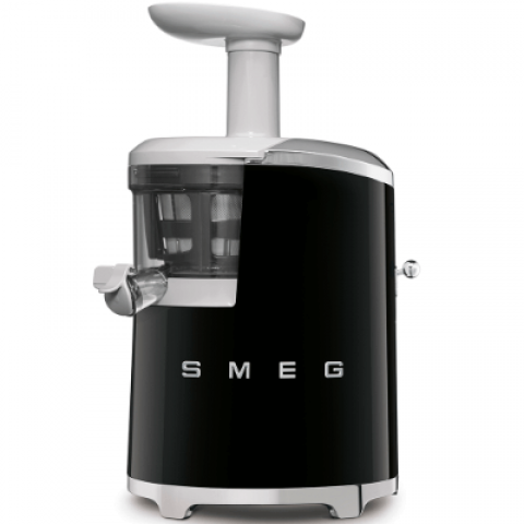【已停產】SMEG SJF01BLUK 50's 慢磨榨汁機 (黑色)
