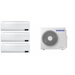 Samsung 三星 AJ068TXJ3KH/EA+AJ020+AJ020+AJ035 1拖3機 3/4匹+3/4匹+1.5匹 變頻冷暖 多聯式掛牆分體式冷氣機