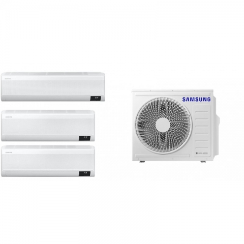 Samsung 三星 AJ068TXJ3KH/EA+AJ025+AJ035+AJ050 1拖3機 1.0匹+1.5匹+2.0匹 變頻冷暖 多聯式掛牆分體式冷氣機