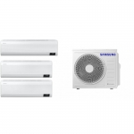 Samsung 三星 AJ068TXJ3KH/EA+AJ020+AJ020+AJ050 1拖3機 3/4匹+3/4匹+2.0匹 變頻冷暖 多聯式掛牆分體式冷氣機