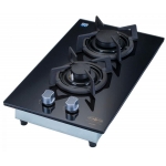 Hibachi HY-2316BSS 31cm 2500W Built-in/Free-standing Double Burner Hob