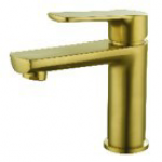 Well Bloom Italy 7003MG Basin Faucet (Brushed Gold)