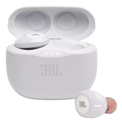 【已停產】JBL T125TWS-WHT Tune 125TWS 真無線耳道式耳機 (白色)