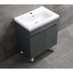 Richford RUS-3306-BK Basin with Stainless steel Cabinet (Black)