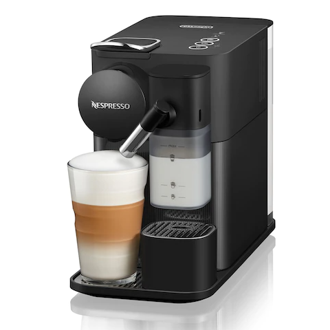 Nespresso F121-HK-BK-NE Lattissima One 19巴 粉囊咖啡機 (啞光黑色)