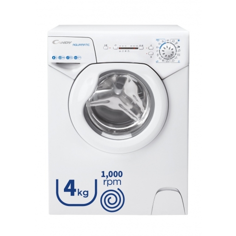 【Discontinued】Candy AQUA1041D1/2-S 4.0kg 1000rpm Slim type Front Loaded Washer