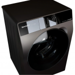 Sharp 聲寶 ES-W850K-B 8.5公斤 1200轉 J-Tech 日本變頻技術 前置式全自動洗衣機 (深灰色)