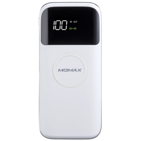 Momax IP90W 10000mAh 無線充電流動電源 (白色)