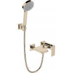 Kohler K-23494T-4-AF Parallel Exposed Wall-mount Bath and Shower Faucet (French Gold)