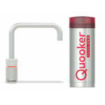 Quooker 3NSRVS Nordic Square Kitchen Water Tap + PRO3 Boiling Water Tank (Stainless Steel)