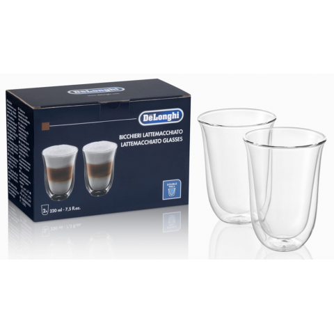 DeLonghi DLSC312 雙層玻璃咖啡杯 (2杯)