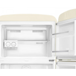 Smeg FAB50RCR5 524L 50's Style Aesthetic Double Door Free Standing Refrigerator (Cream)