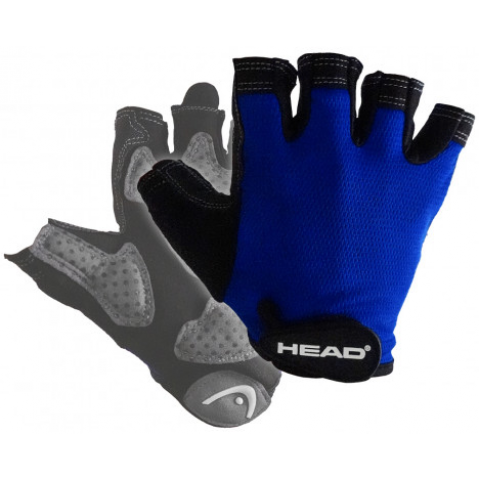 Head HEAD020 運動健身手套 (藍色) (L碼)
