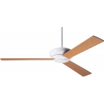 Modern Fan Co Altus 52" Ceiling Fan (White+Maple Blade)