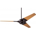 Modern Fan Co Torsion 42" Ceiling Fan (Dark Bronze+Maple Blade)