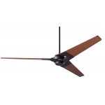 Modern Fan Co Torsion 62" Ceiling Fan (Dark Bronze+Mahogany Blade)