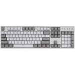 Durgod Taurus K310 104Keys US 機械式鍵盤 (自然白/紅軸) (6971355690175)