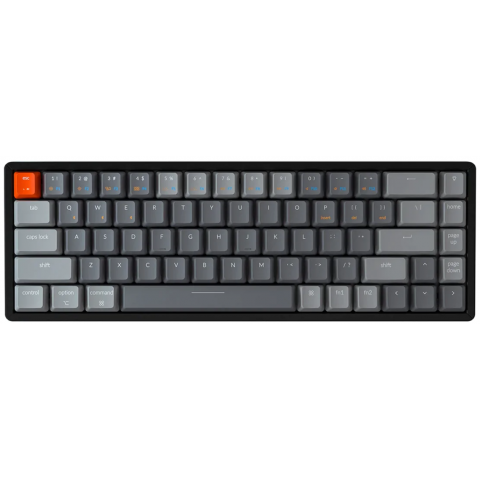 Keychron K6-W1 K6 68Keys 無線機械鍵盤 (RGB可換軸/紅軸)