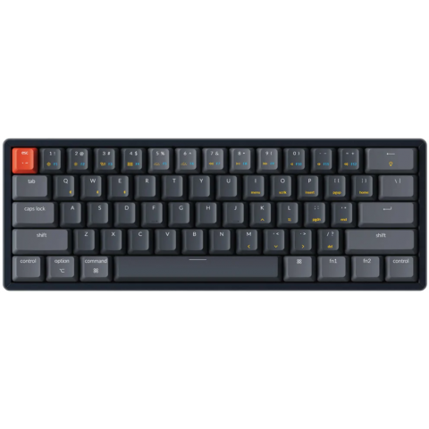 Keychron K12-C1 K12 61Keys 無線機械鍵盤 (RGB Aluminum/紅軸)
