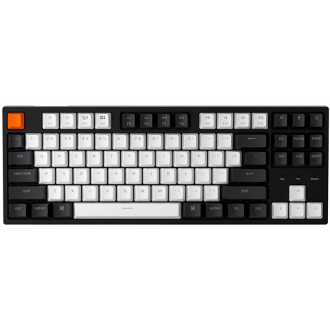 Keychron C1-A1 C1 87Keys 有線機械鍵盤 (白光/紅軸)