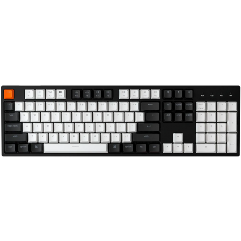 Keychron C2-H3 C2 104Keys 有線機械鍵盤 (RGB可換軸/茶軸)