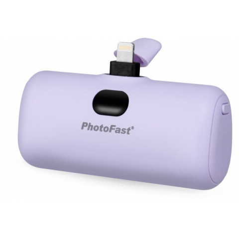 【已停產】PhotoFast PB2300-PP Lightning Power 口袋行動電源 (iPhone 專用) (薰衣草奶茶紫)