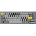 Keychron X0031VY4EJ Q2N1 QMK 自定義機械鍵盤 (太空灰Fully Assembled RGB旋鈕可換軸/紅軸)