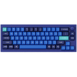 Keychron X0031VXCID Q2O2 QMK 自定義機械鍵盤 (海軍藍Fully Assembled RGB旋鈕可換軸/青軸)