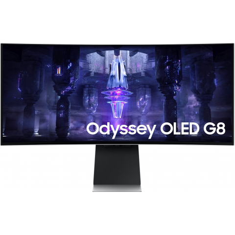 Samsung 三星 34吋 Odyssey G8 175Hz OLED 曲面電競顯示器 (LS34BG850SCXXK)