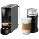 NESPRESSO Essenza Mini 19巴 粉囊系統咖啡機連黑色Aeroccino3 套裝 (深灰色) (C30-SG-GR-NE2/Aeroccino3 Black)