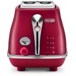 DeLonghi CTOE2003.R Icona Elements Series Toaster (Red)