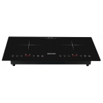 Mobiwarm MWICI02-B 71cm 2800W Built-in/Free-standing Double Induction Hob