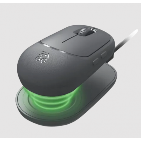 Zagg 109910230 Pro Mouse 無線充電滑鼠
