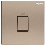 Legrand Galion K8/31D45AN-C1-HK 1 Gang 45A DP Switch with LED (Rose Gold)