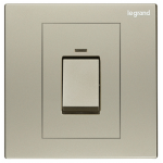 Legrand Galion K8/31D45AN-C2-HK 1 Gang 45A DP Switch with LED (Champagne)